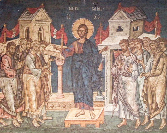 0040 Emfanisi Xristou stous Apostolous meta tin Anastasi