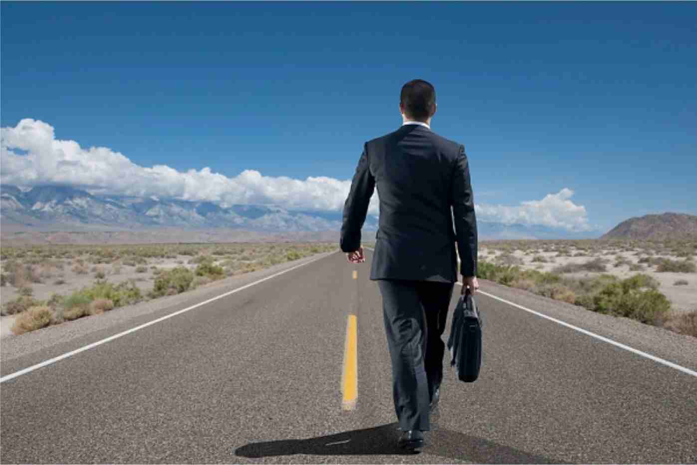 0138 man choosing his path